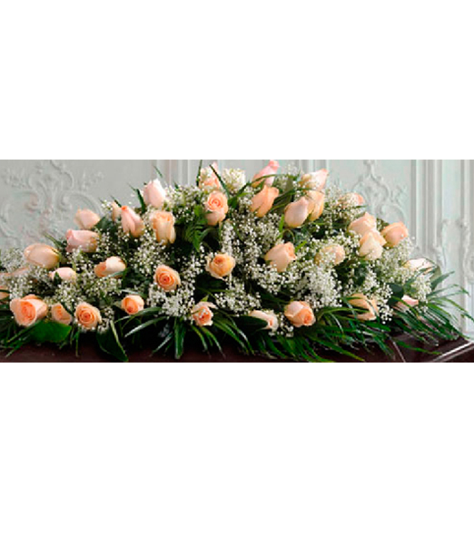 Cubre Urnas con 60 Rosas